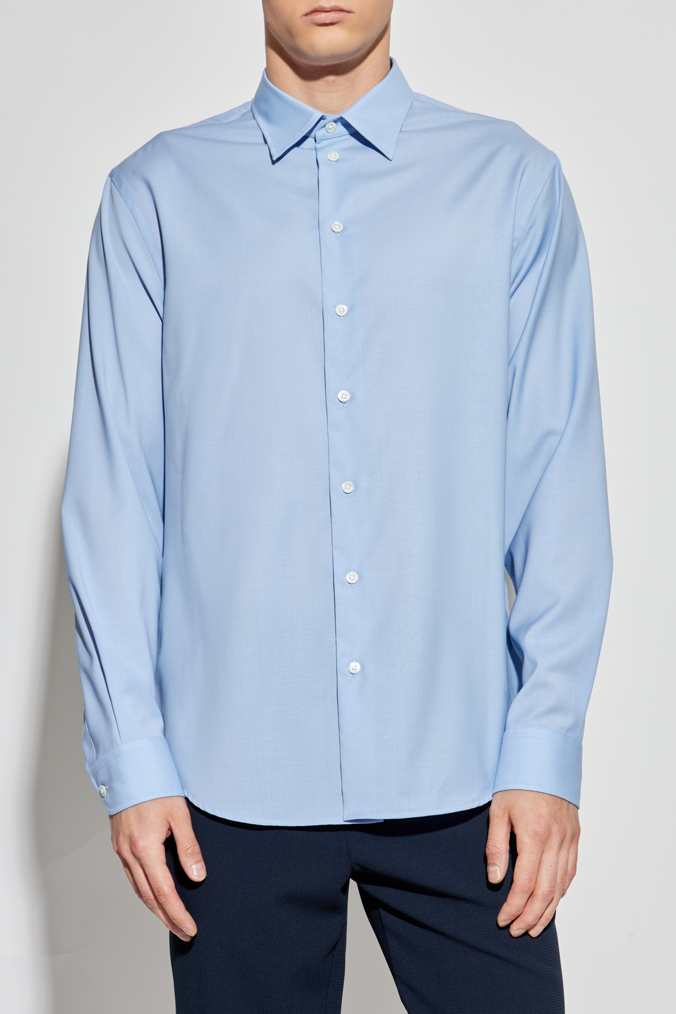 Emporio Armani Cotton Geometric Print T-Shirt | Harrods UK